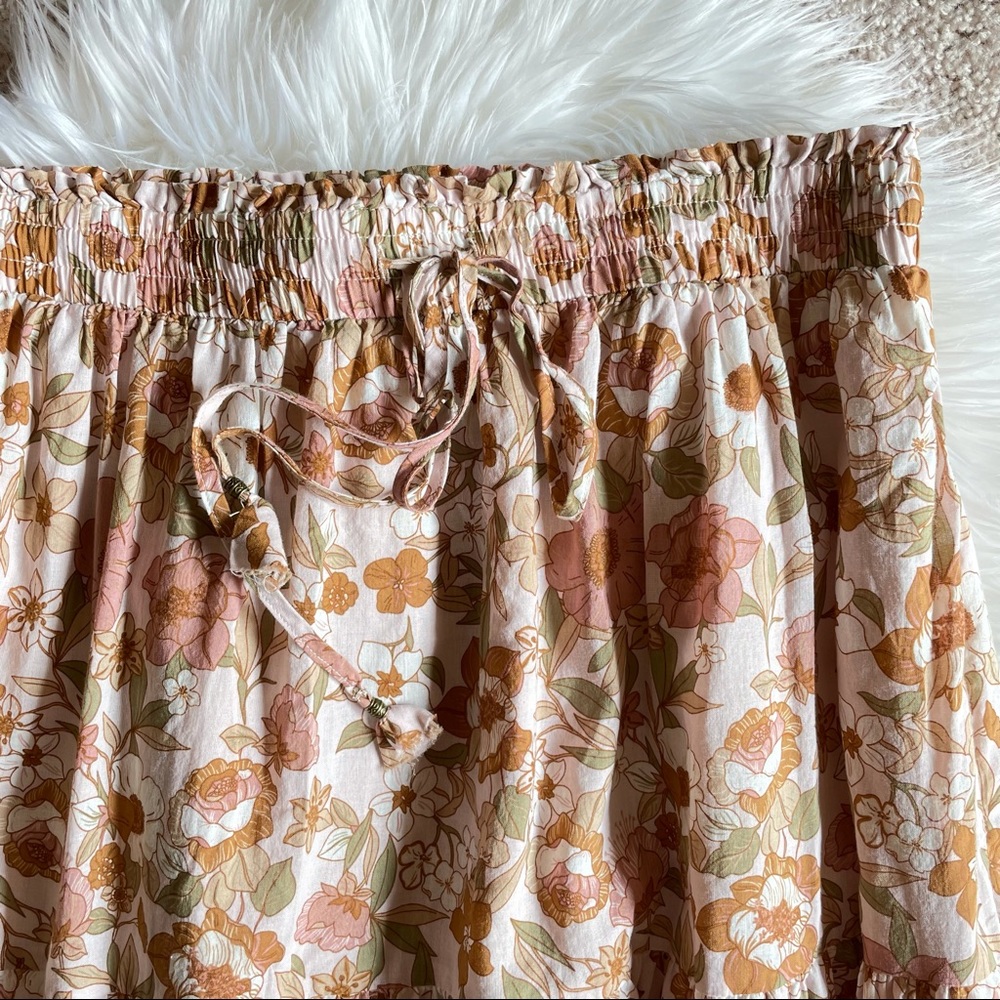 Böhme Cream Floral Maxi Skirt - Picture 4 of 4
